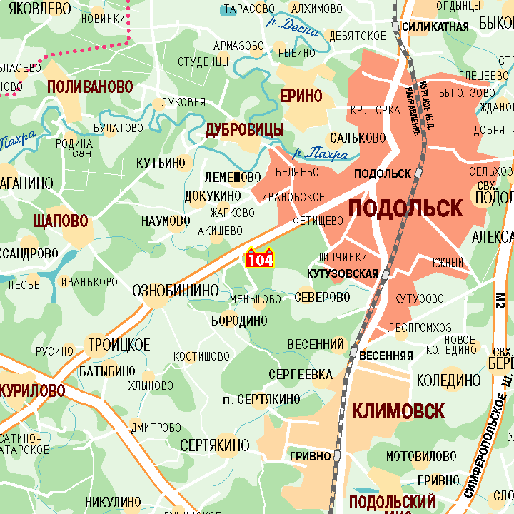 Карта Подольска Где Купить