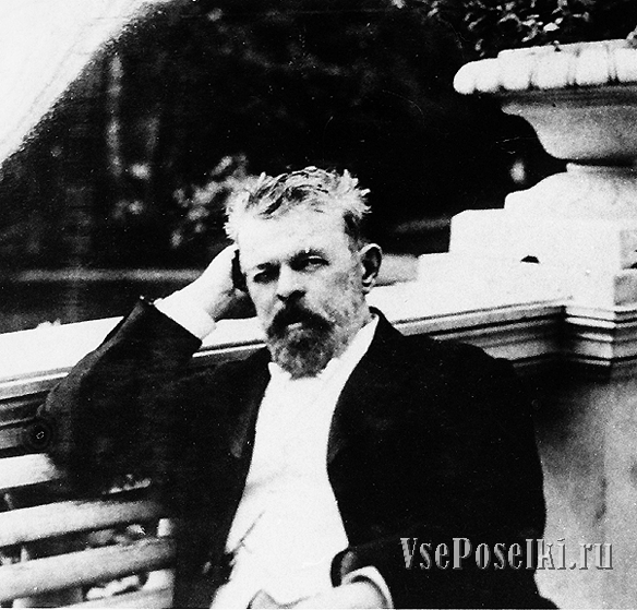 Павел Михайлович Рябушинский в  своем имении Кучино. 1890-е годы